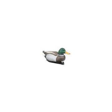 Durable Classic Mallards Duck Decoys, Eco-friendly Flocked Crow Decoys With Legs And Stick For Hunti