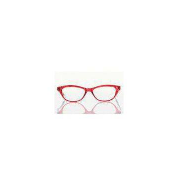 Girls Polycarbonate Eyeglass Frames For Decoration Frames Glasses , Cat Eye Shaped
