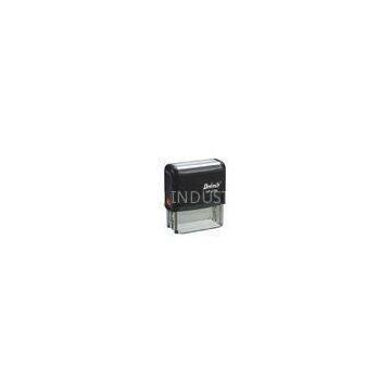 Deskmate rectangle self inking rubber stamps, Return address stamp, Bank Deposit stamps