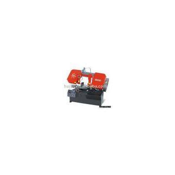 Horizontal band sawing machine