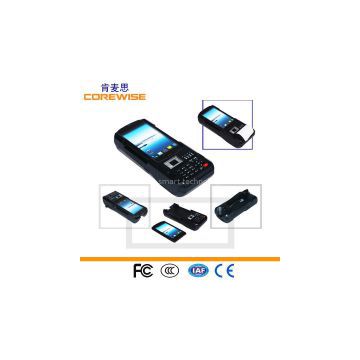 (OEM/ODM)Portable Pos Terminal Machine with Fingerprint Reader,HF RFID 13.56Mhz and Built-in Bluetooth Thermal Printer-CP810