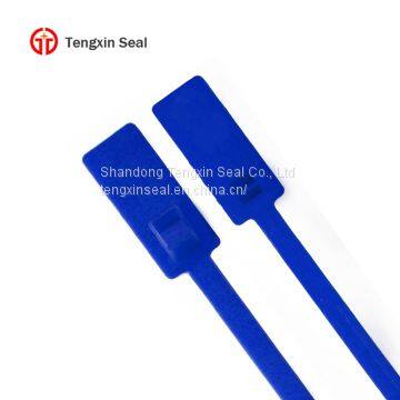 Shandong TX-PS104 supplier Blue&green mechanical numbered security plastic seal