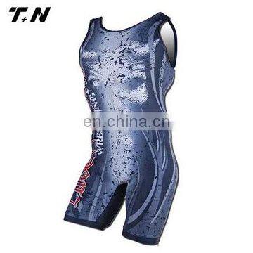 2016 Sublimated Team Printing Wrestling Singlet photo-6