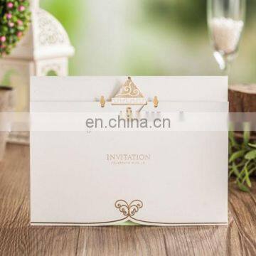 New Arrival 6026 Love Tree Fairy Castle Wedding Invitation Cards