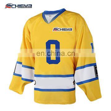 latest design sublimation team usa hockey apparel