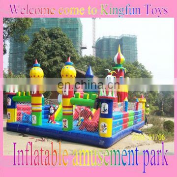 Disne inflatable fun city amusement park 2013