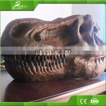 China KAWAH factory fiberglass dinosaur skeleton for exhibition