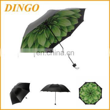 Custom Colour 3Fold Folding Umbrella