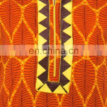 Ladies Kurta Design Cotton Blend Embroidered 3/4 Sleeve Kurta photo-3