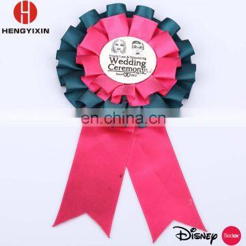 Award Ribbon Rosette/ribbon Flower for Wedding Ceremony photo-2