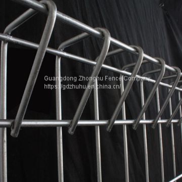 Dubai welded wire grid brc fencing commercial metal security fence panels