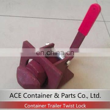 Standard and Europe Trailer Container Twist Lock Container Chassis Parts