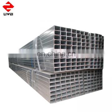 Prime OEM 1x1 inch galvanized square pipe