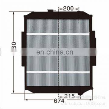 Authorized dealer Cummins diesel generator ISL Radiator