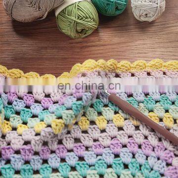 Yarncrafts Abrasion-resistant Recycled Soft Acrylic Cotton Knitting Blended Yarn photo-7