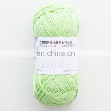 Soft hand knitting 100% cotton light weight crochet yarn for export