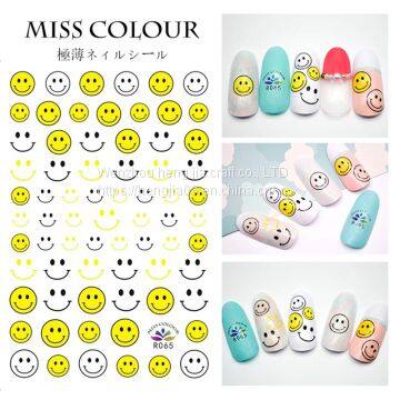 Thin Nail Decal and Sticker Smile Butterfly Flower Dragon Flamingo DIY Slider for Manicure Nail Art Adhesive Home Decoration photo-2