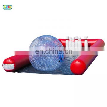 china commercial cheap price inflatable bubble human bowling for sale