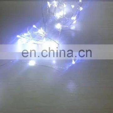 Christmas Outdoor Decoration 3XAA Battery Box Warm White LED Fairy String Lights