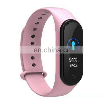 2020 Amazon Best Selling Smart Band m5 Waterproof Sport Bracelet Temperature Bluetooth Fitness Wristband Manufacturer