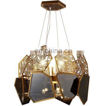 Modern Luxury Crystal Hanging Chandelier Lighting Indoor Pendant Light photo-2