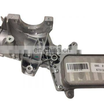 Aluminum Transmission Engine Oil Cooler Kit Housing OEM 55488257 12633976 photo-2