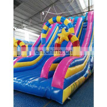 Shaoxiong Toys Mermaid Inflatable Wet Dry Slides Inflatables Double Lane Slide Dry Inflatable Slide photo-4