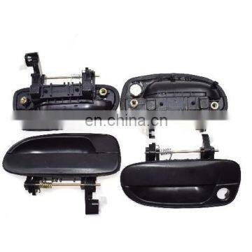Free Shipping! Outside Front Left Rear Right Black DOOR HANDLE For Hyundai Accent