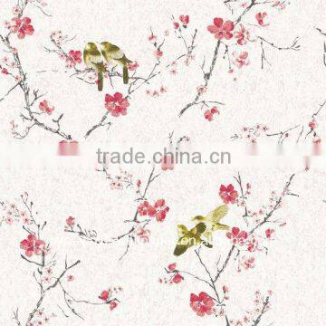 pvc foaming wallcovering for room decoration Unitate TV de perete MDF paper