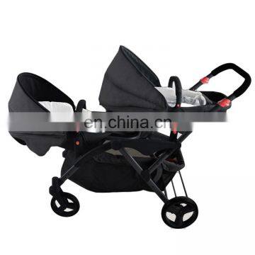 New Style Baby Stroller with Carrycot and Carseat CE Certification Twin Prams And Strollers