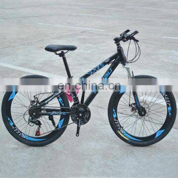 Factory wholesale double disc brake 24 speed mountain bike