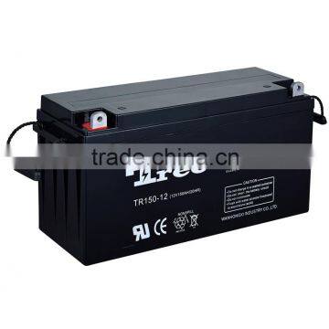 12v Voltage and UPS Usage Battery 12V150AH Deep Cycle Battery