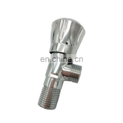 1/2 Ninety degree two way 304 stainless steel faucet angle cock valve for toilet