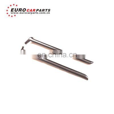 G Class W463 Carbon Finber Front Window Trim for W463 G500 G55 G63 G65 Carbon Finber Front A-pillar Addon photo-2