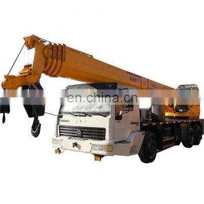 mini hydraulic truck lifting crane 25ton in india