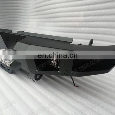 Black Powder Coat Rear Bumper For Hilux REVO VIGO