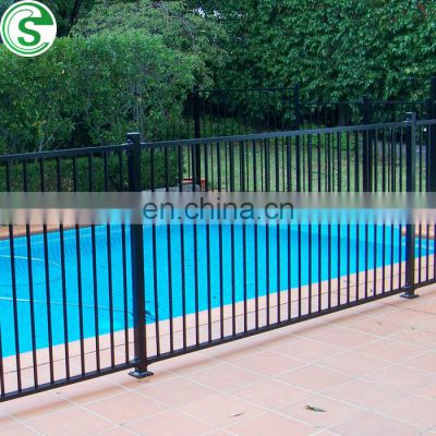 China fencing manufacturer 6 ft tall steel garden fences prices