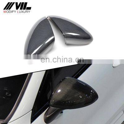 Hot selling real carbon fiber car side mirror for Pors che Cayenn e S Sport 2012-2014