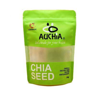 Customized Resealable Matte Frosted Stand Up Doypack Pouches Powder Packaging Loose Moringa Flower Tea Leaf Plastic Bags photo-3