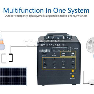 portable solar home system