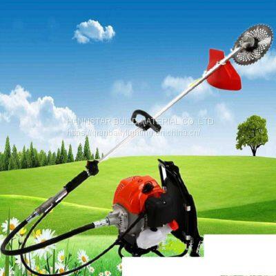 small backpack gasoline engine grass weeder / weeding machine/Knapsack mower