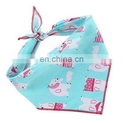 Manufacturing Best Custom Luxury Print Summer Triangle Collar Dog Birthday Bandana