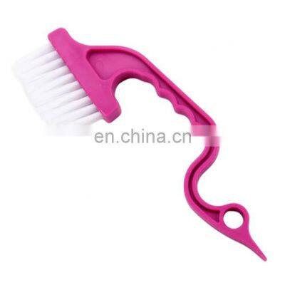 High Quality Plastic Long Handle Window Track Cleaning Brush