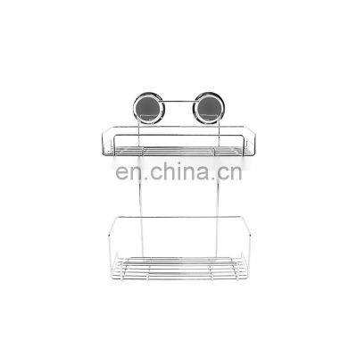 Hot Sale New Design Suction Cup Wall Mounted Storage Rack Bathroom Organizer photo-2