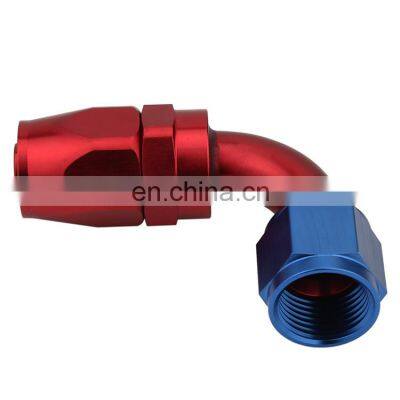 Aluminium Fitting An10 45 Degree Swivel An Fitting Adapter Hose End Oil Fuel Line Fittings