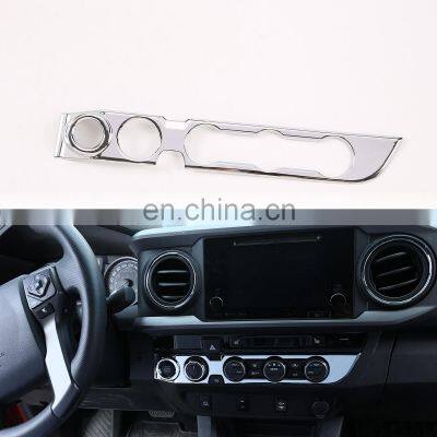 Auto Parts 16-20 for Toyota Tacoma Air Conditioner Knob Panel ABS (Left Peptide) photo-2