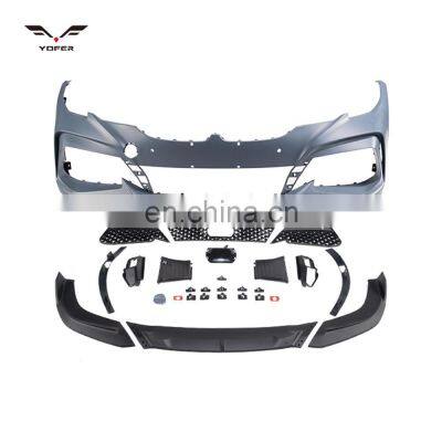 Automobile Body Kits Grille Front Diffuser Car Bumpers For BMW 3 SERIES 2019-2021