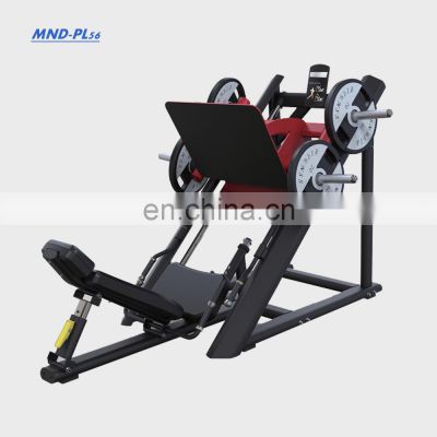 Plate 45 degree leg press Commercial fitness strength equipment /linear leg press gym equipment MND-PL56