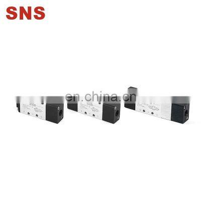 SNS 4A High Quantity Series Brass Fitting Waterproof Pneumatic Solenoid Valve photo-2