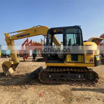 Japan original condition second hand digging machinery with low working hours pc70 pc70-8 pc60-8 digger